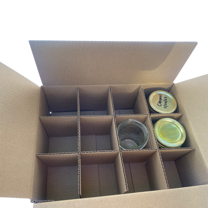 Standard Wide Mouth Pint Size Boxes - Bundle of 10