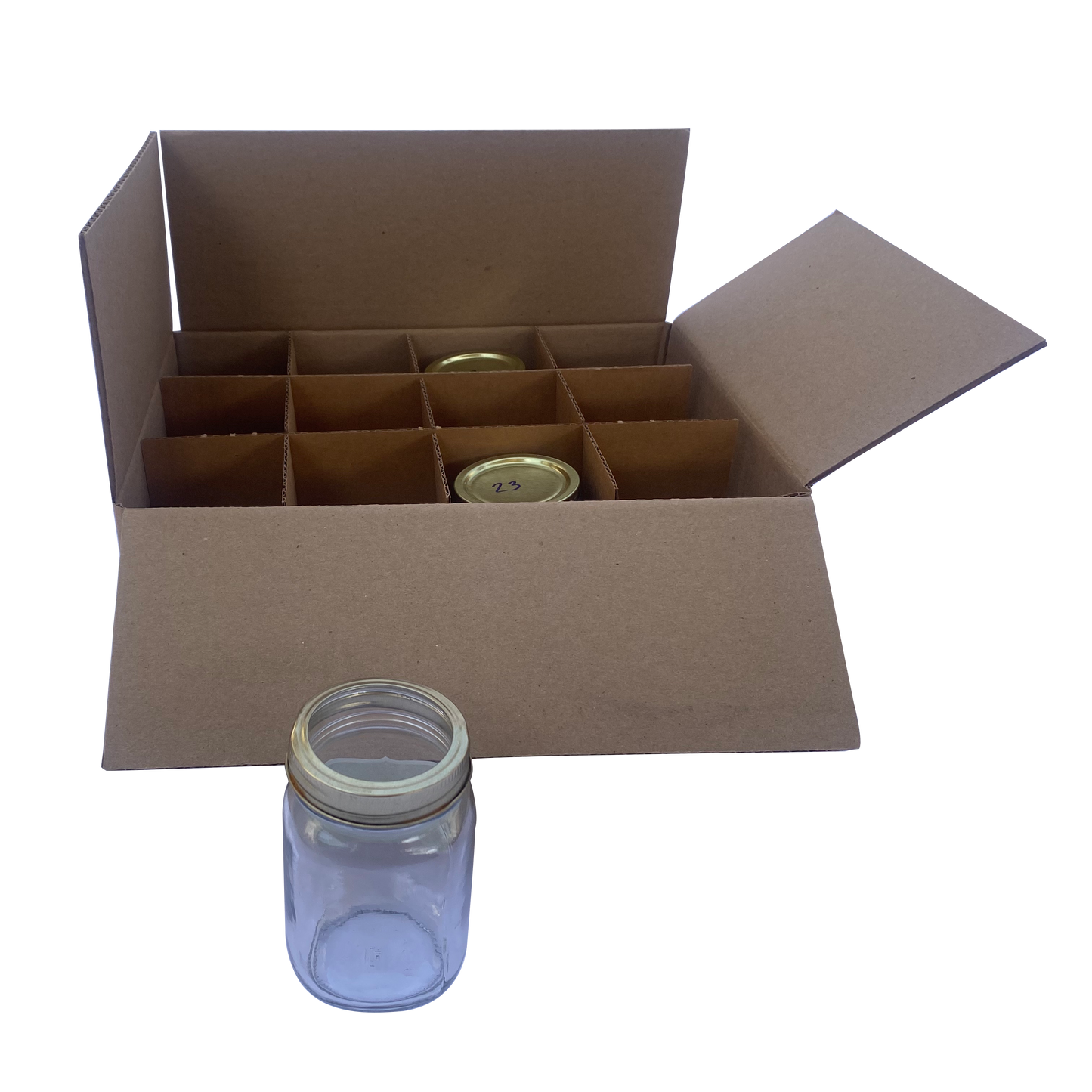 Standard Regular Mouth Pint Size Boxes - Bundle of 10