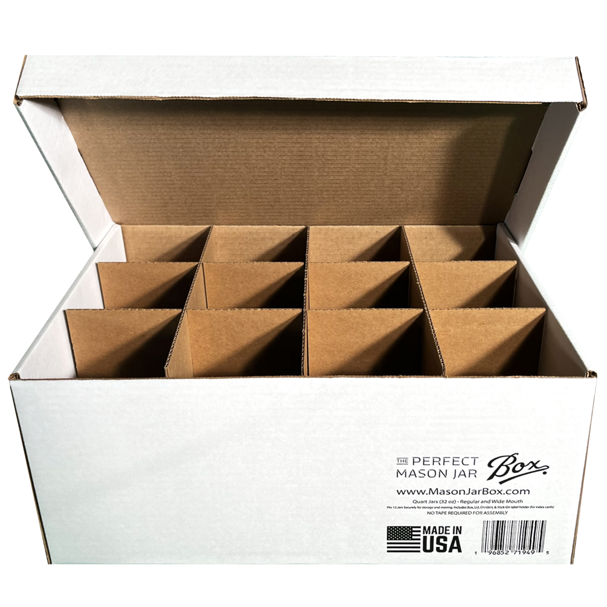 16 oz Mason Jar 3-Pack Shipping Box